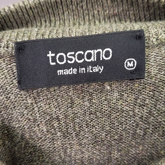 Toscano Pullover Turtleneck Sweater size Medium "In this world, it's just us!" - Picture 4 of 6